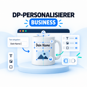 DP-Personalisierer Business DP-Personalisierer Business – erweiterter Live-Editor mit sicherem Bildrand